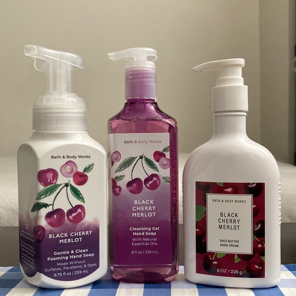 BBW clean hand set 🍒